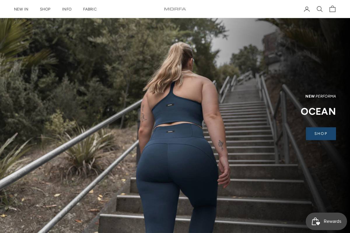 morfa.co homepage screenshot