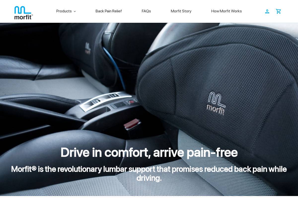 morfit.com.au homepage screenshot