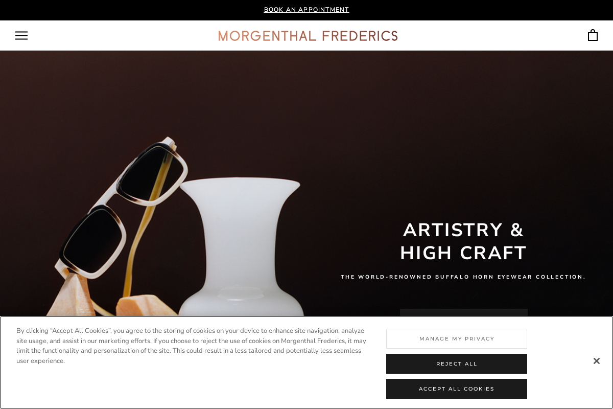 Morgenthalfrederics homepage screenshot