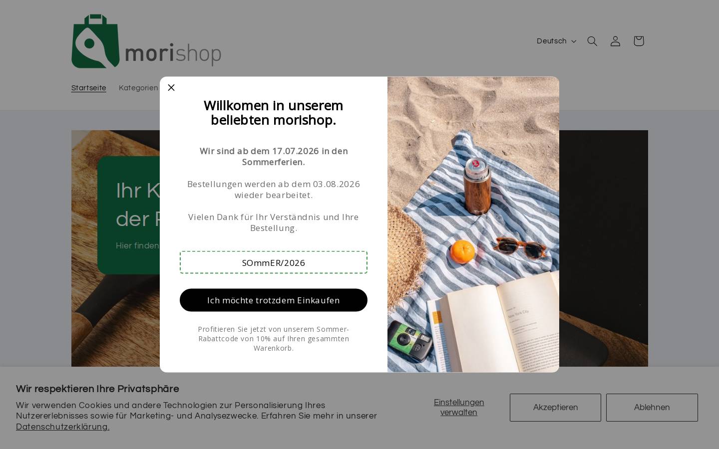 morishop.ch homepage screenshot