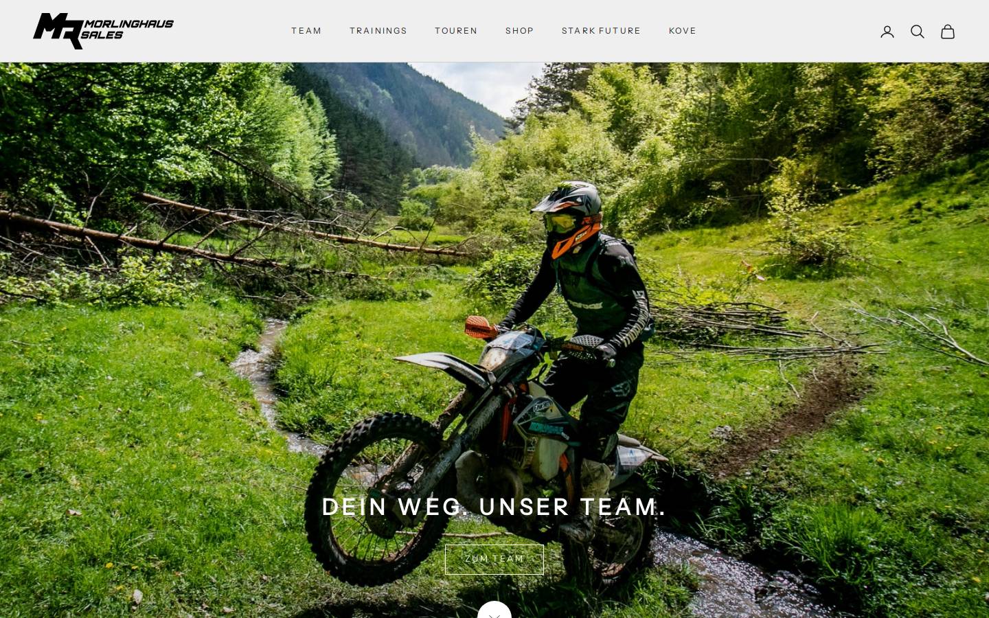 morlinghaus-racing.com homepage screenshot
