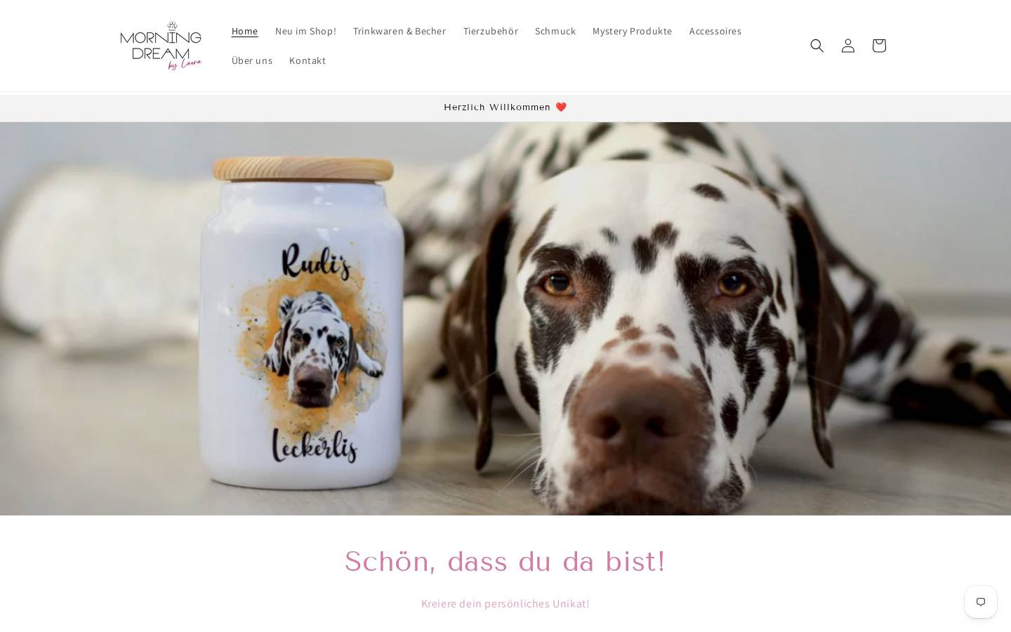 morningdream.de homepage screenshot