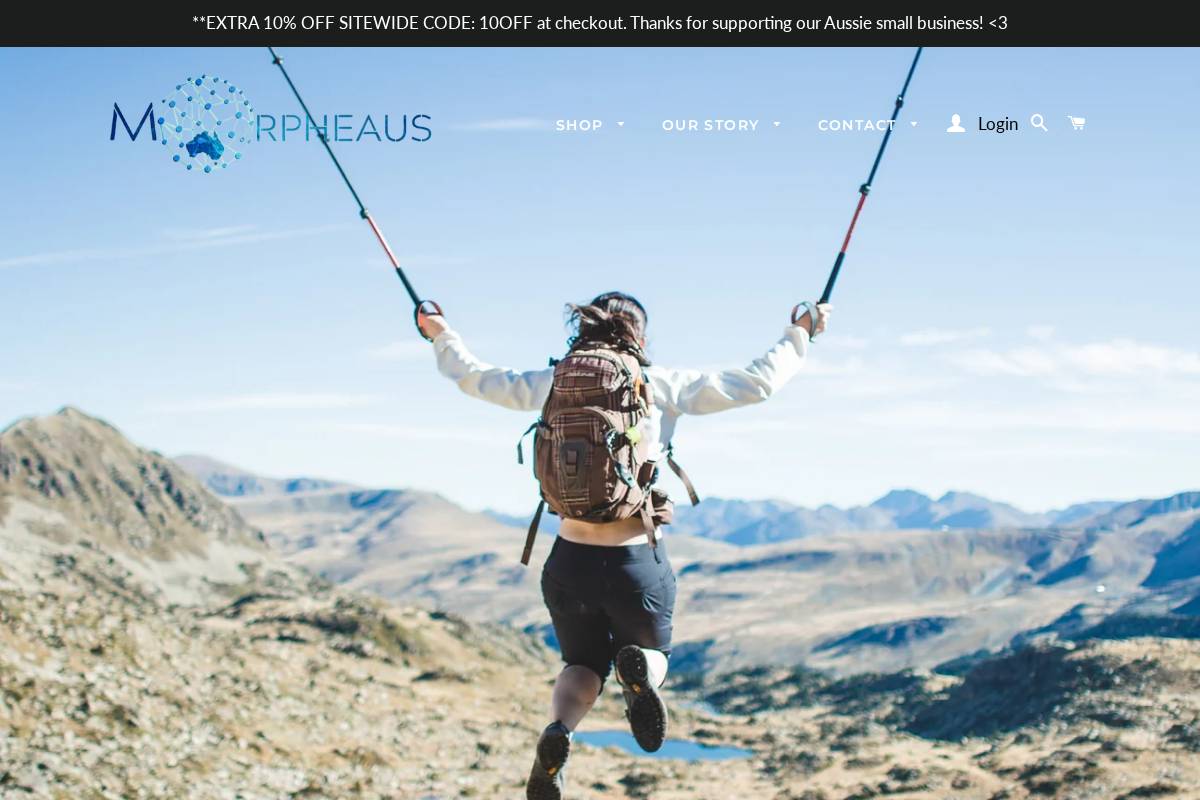 morpheaus.com homepage screenshot