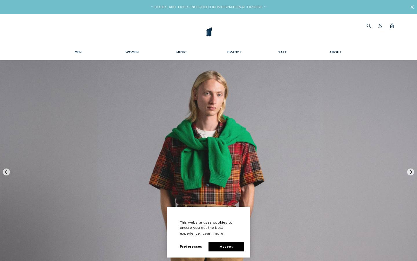 Morrison homepage screenshot