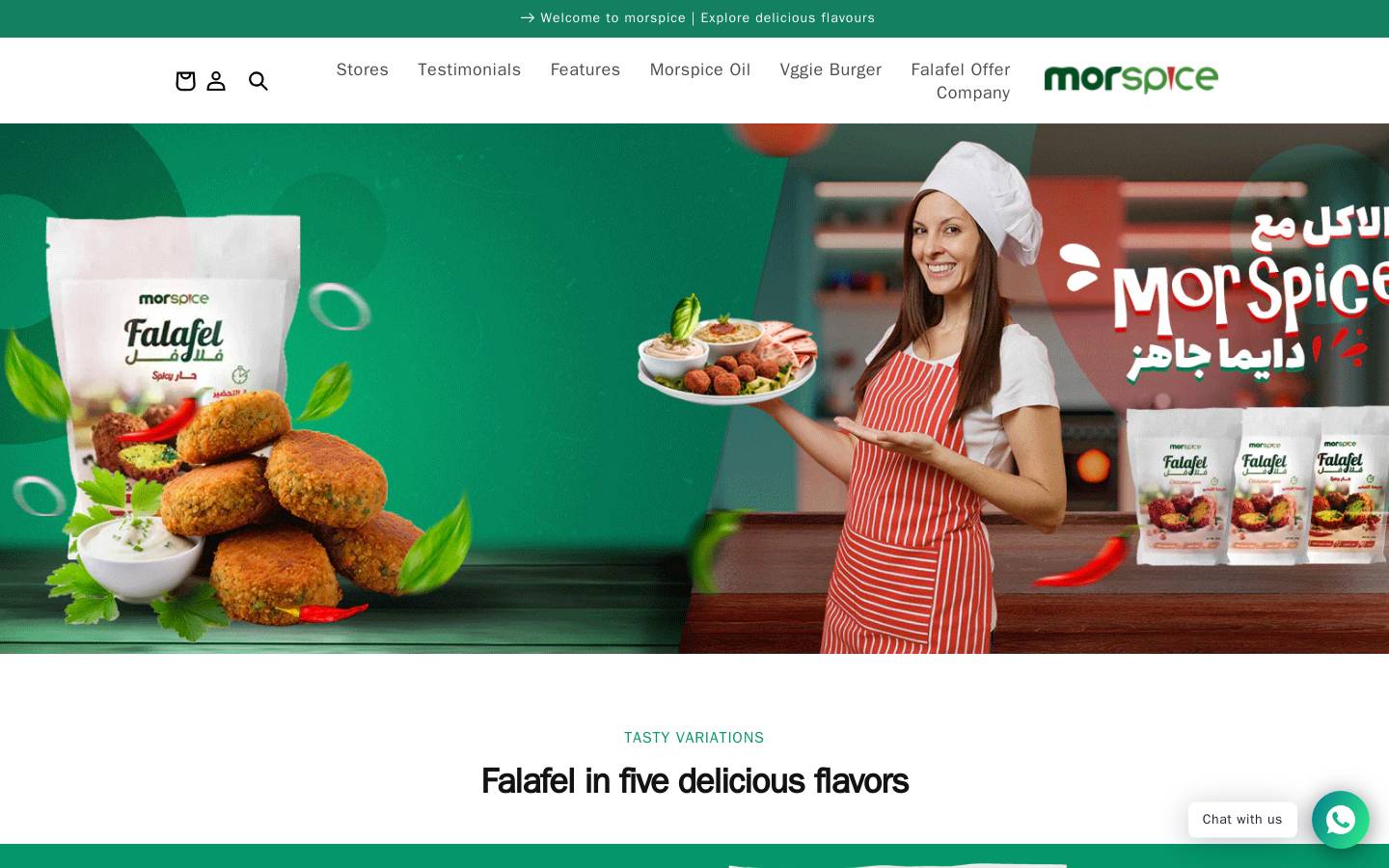 morspice.com homepage screenshot