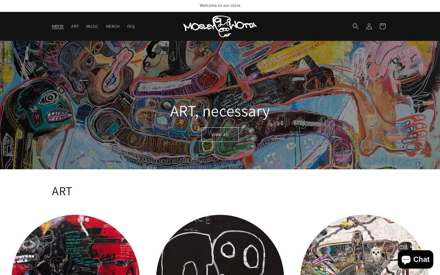 mosleywotta.com homepage screenshot