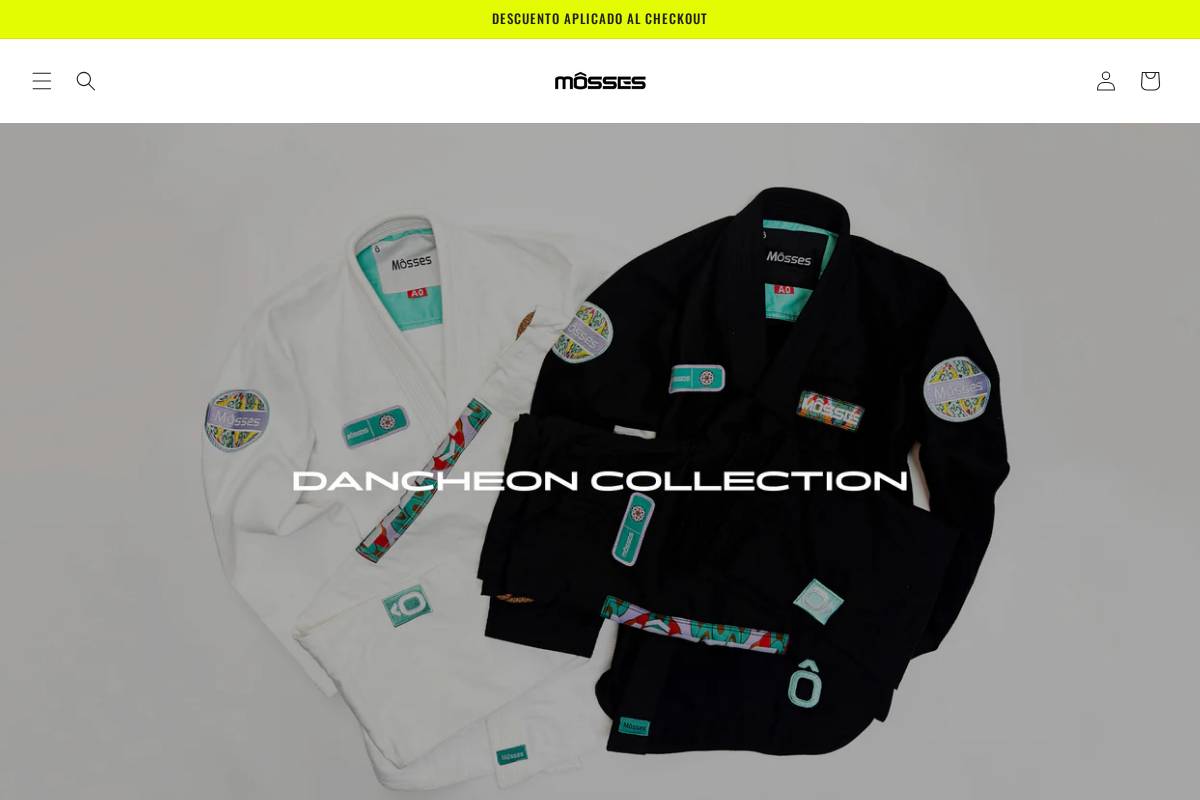 mosseschile.com homepage screenshot