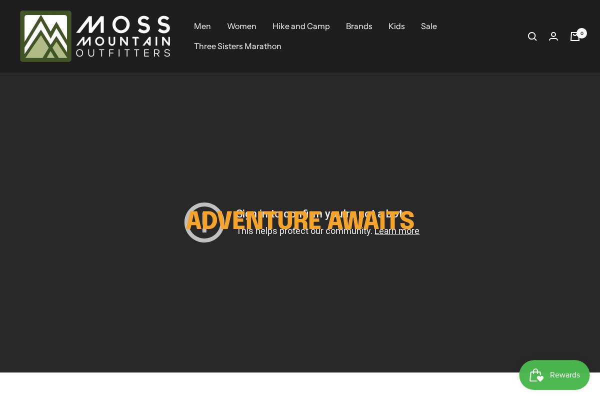 mossmountainoutfitters.com homepage screenshot