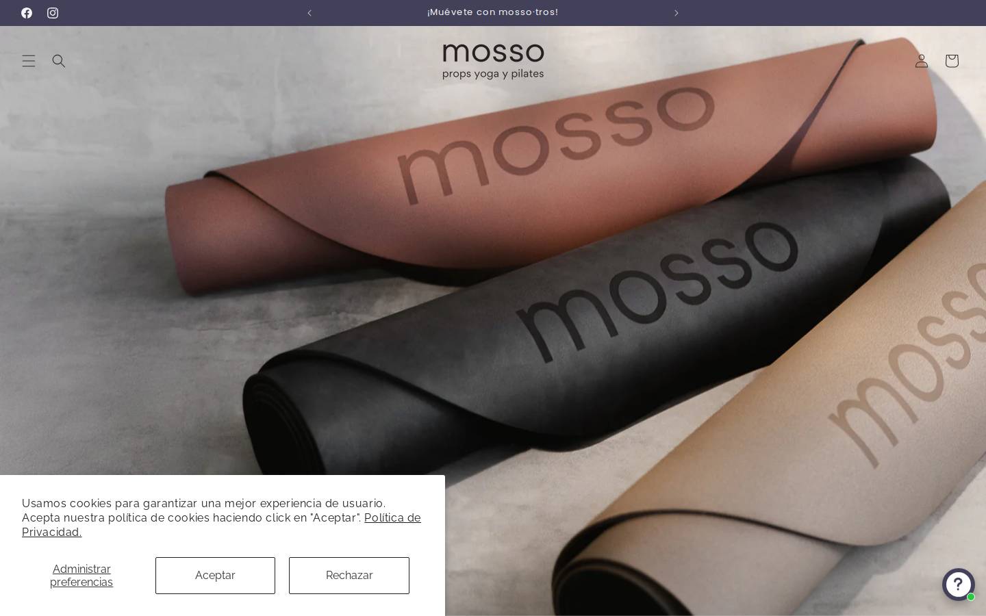 mossomove.com homepage screenshot