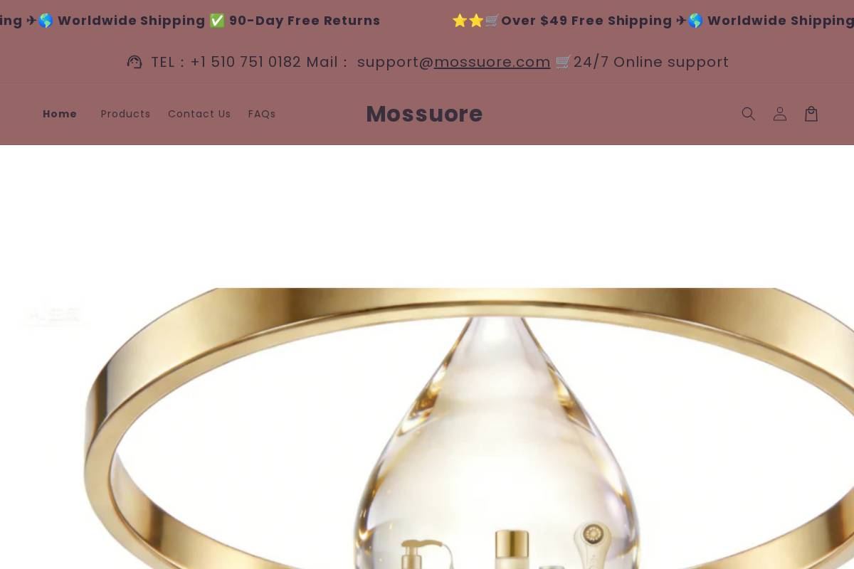 mossuore.com homepage screenshot