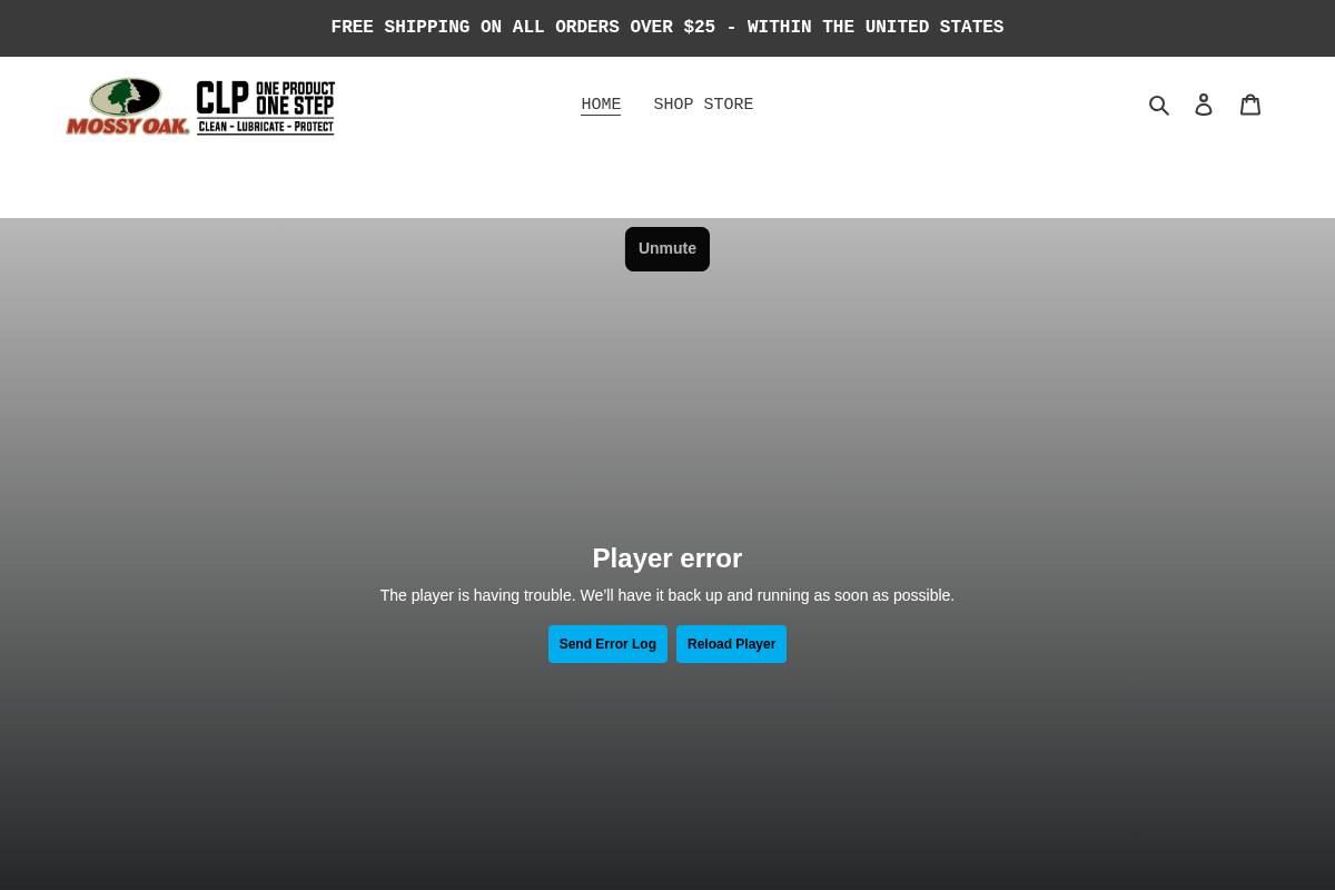 mossyoakclp.com homepage screenshot