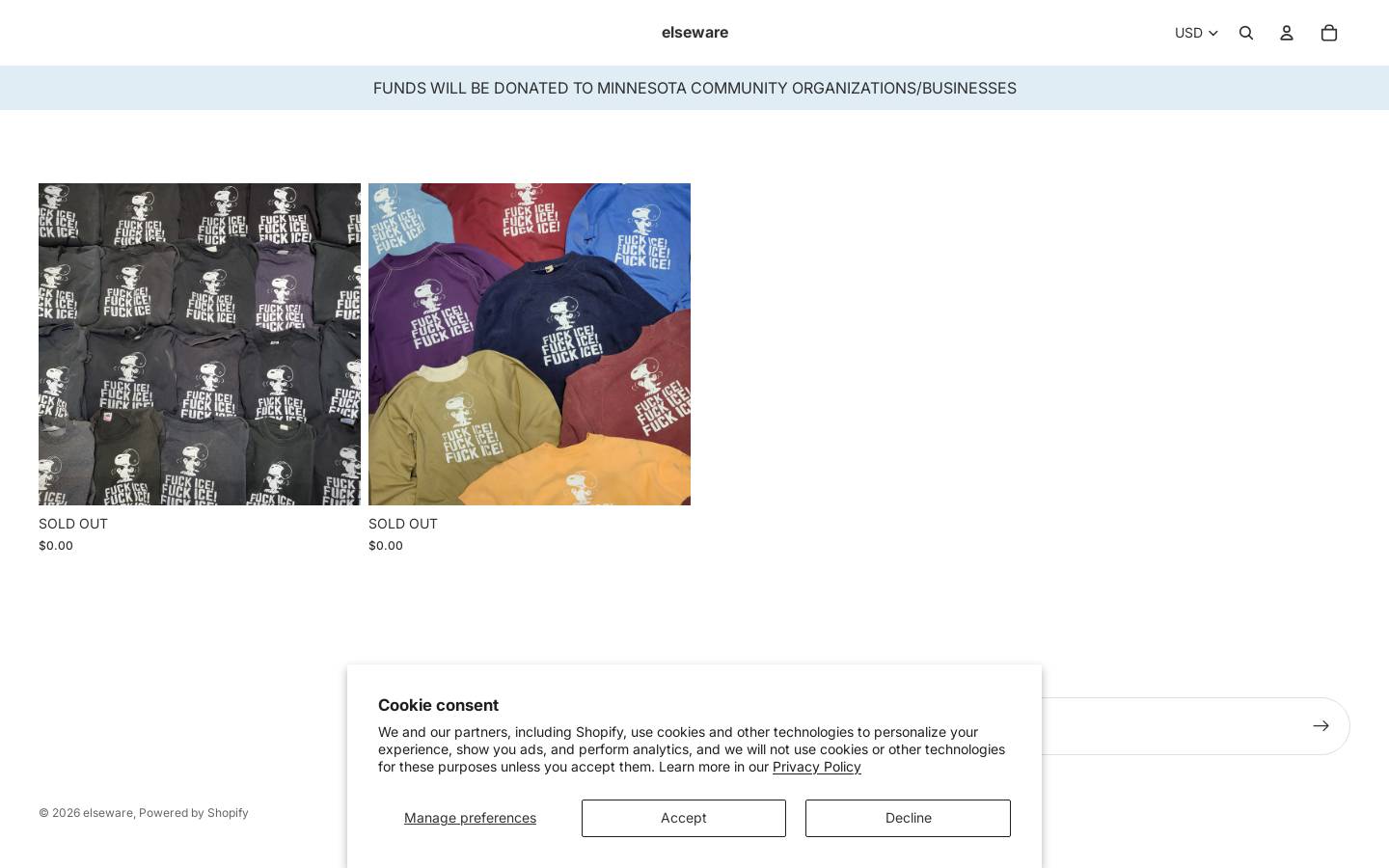 mostlycotton.com homepage screenshot