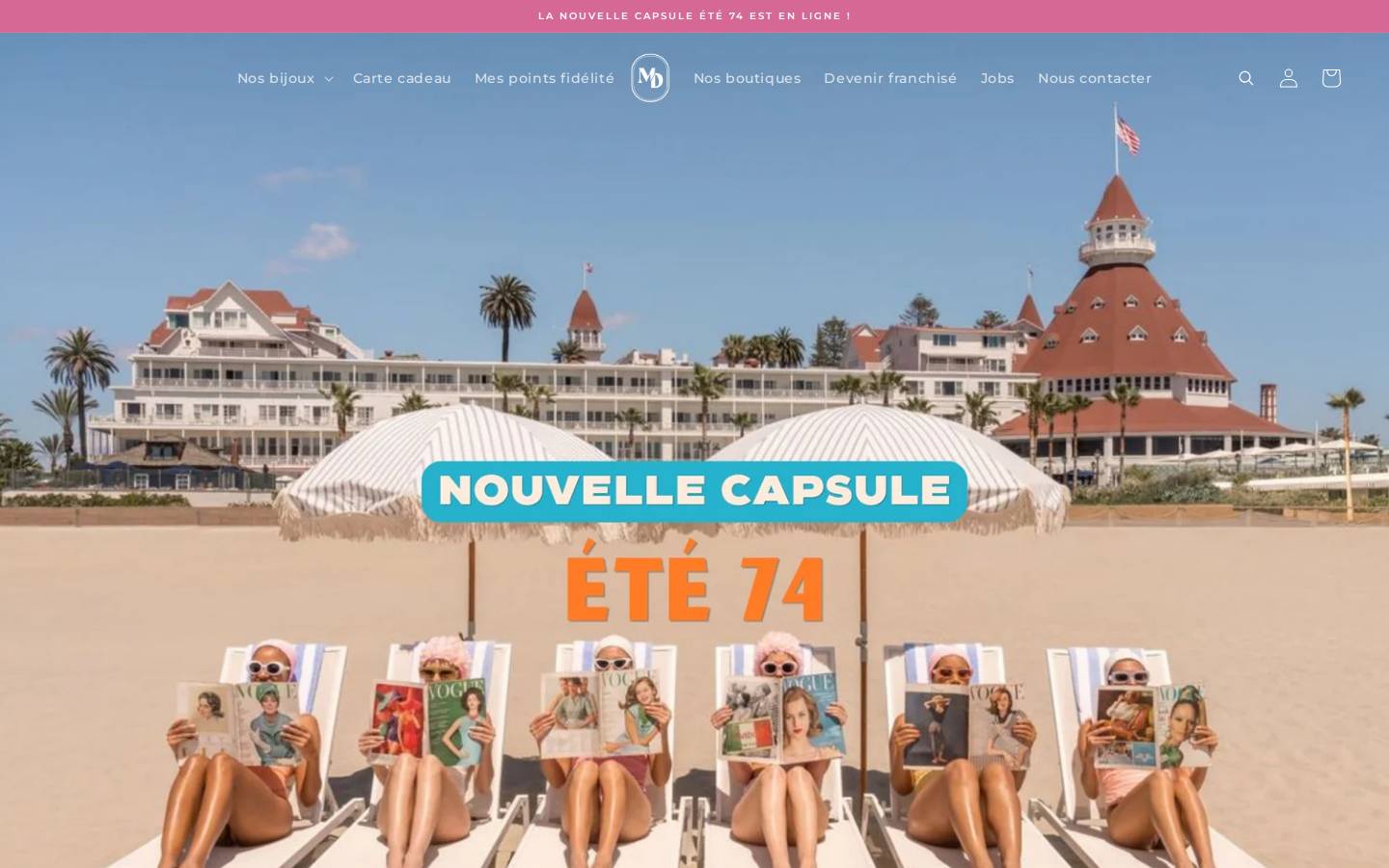 mother-daughter.fr homepage screenshot