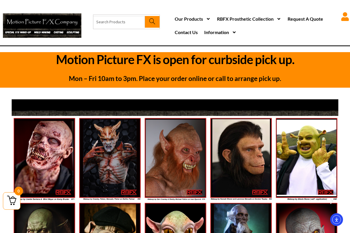 motionpicturefx.com homepage screenshot