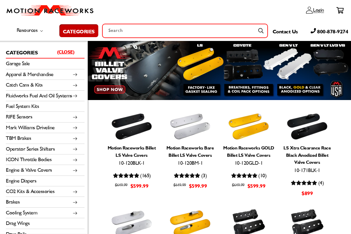 Motion Raceworks homepage screenshot