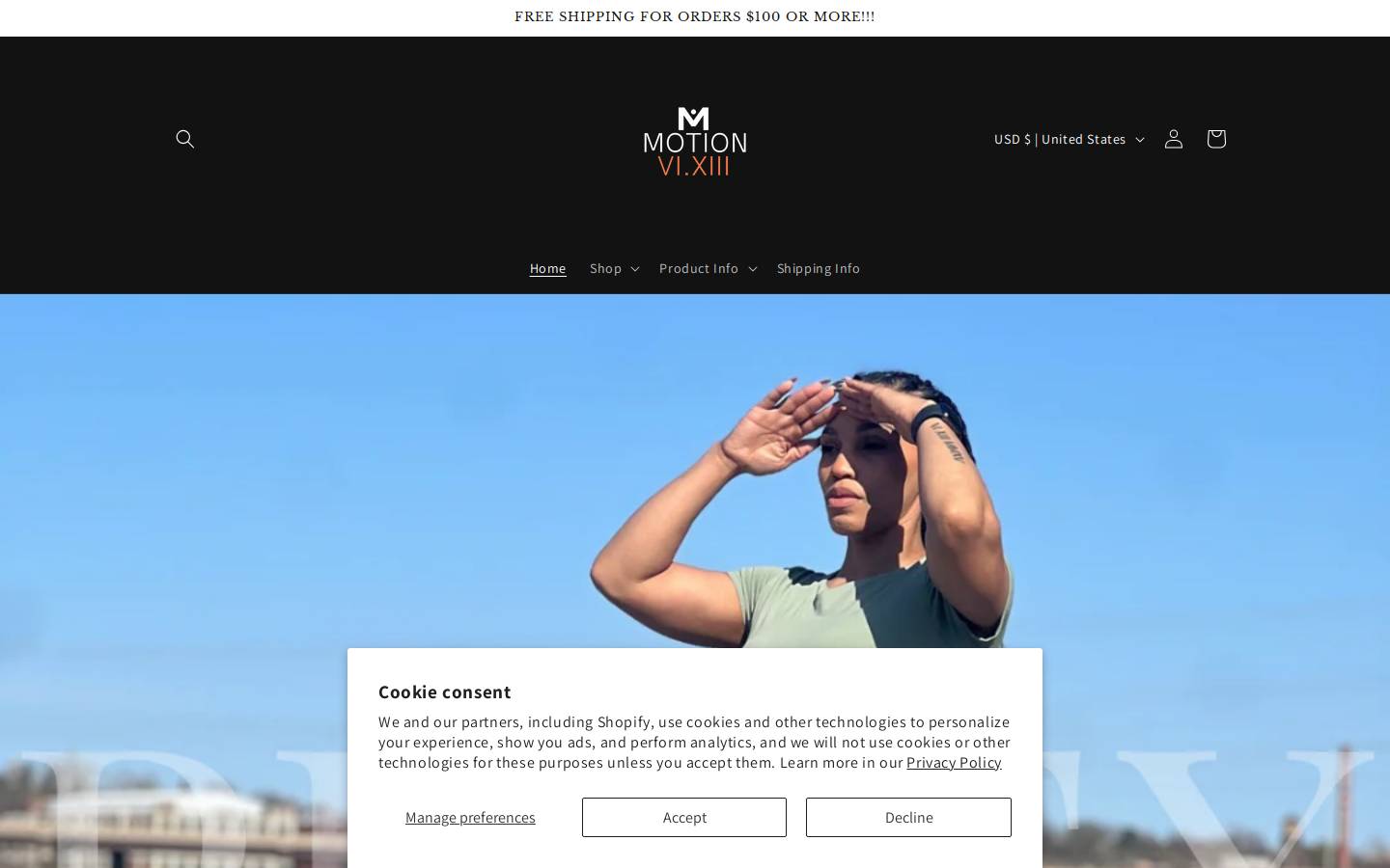 motionvixiii.com homepage screenshot