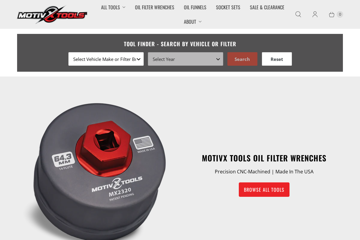 Motivxtools homepage screenshot