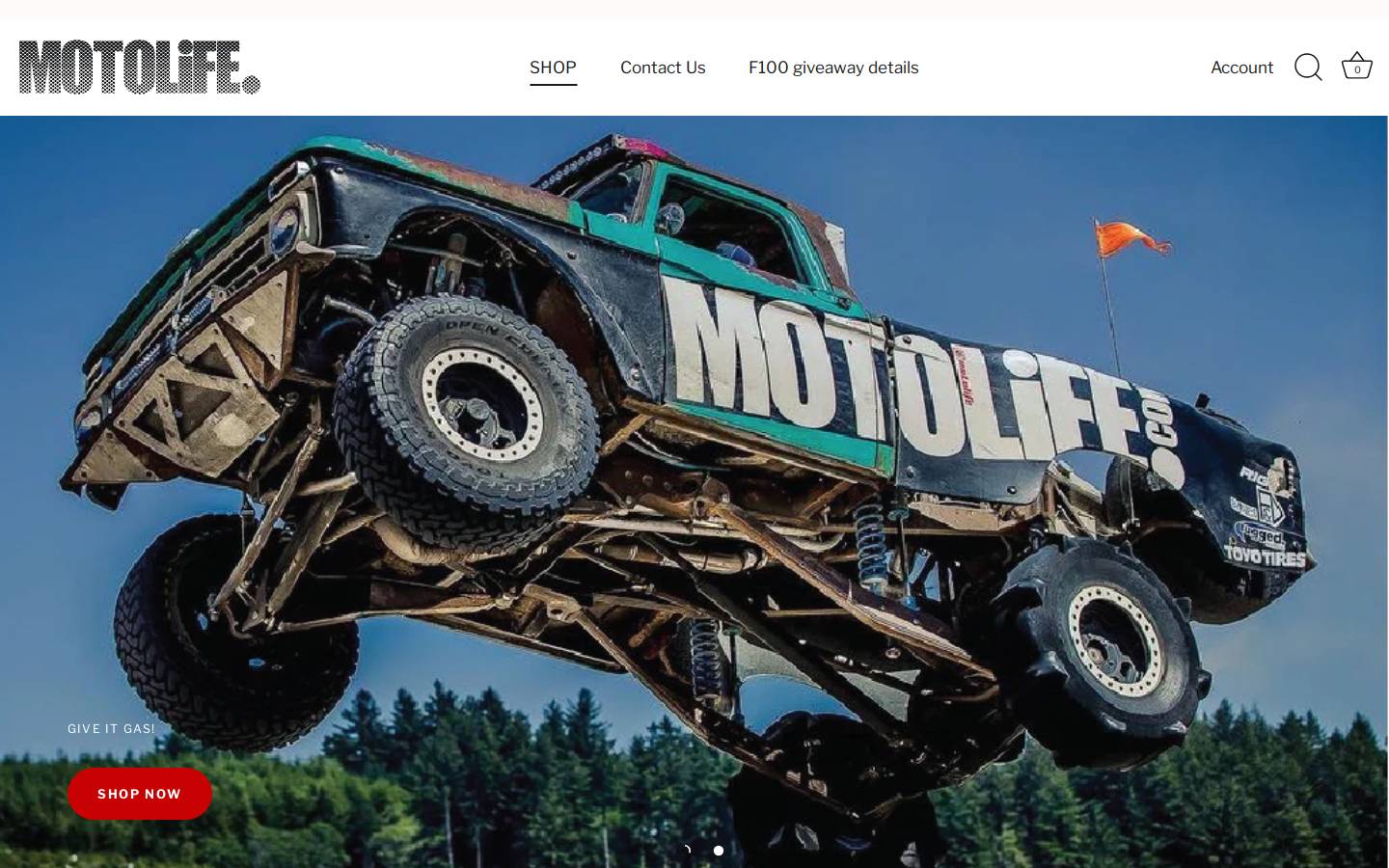 motolife.com homepage screenshot