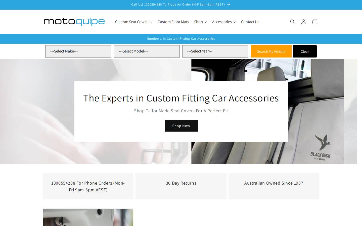 Motoquipe homepage screenshot