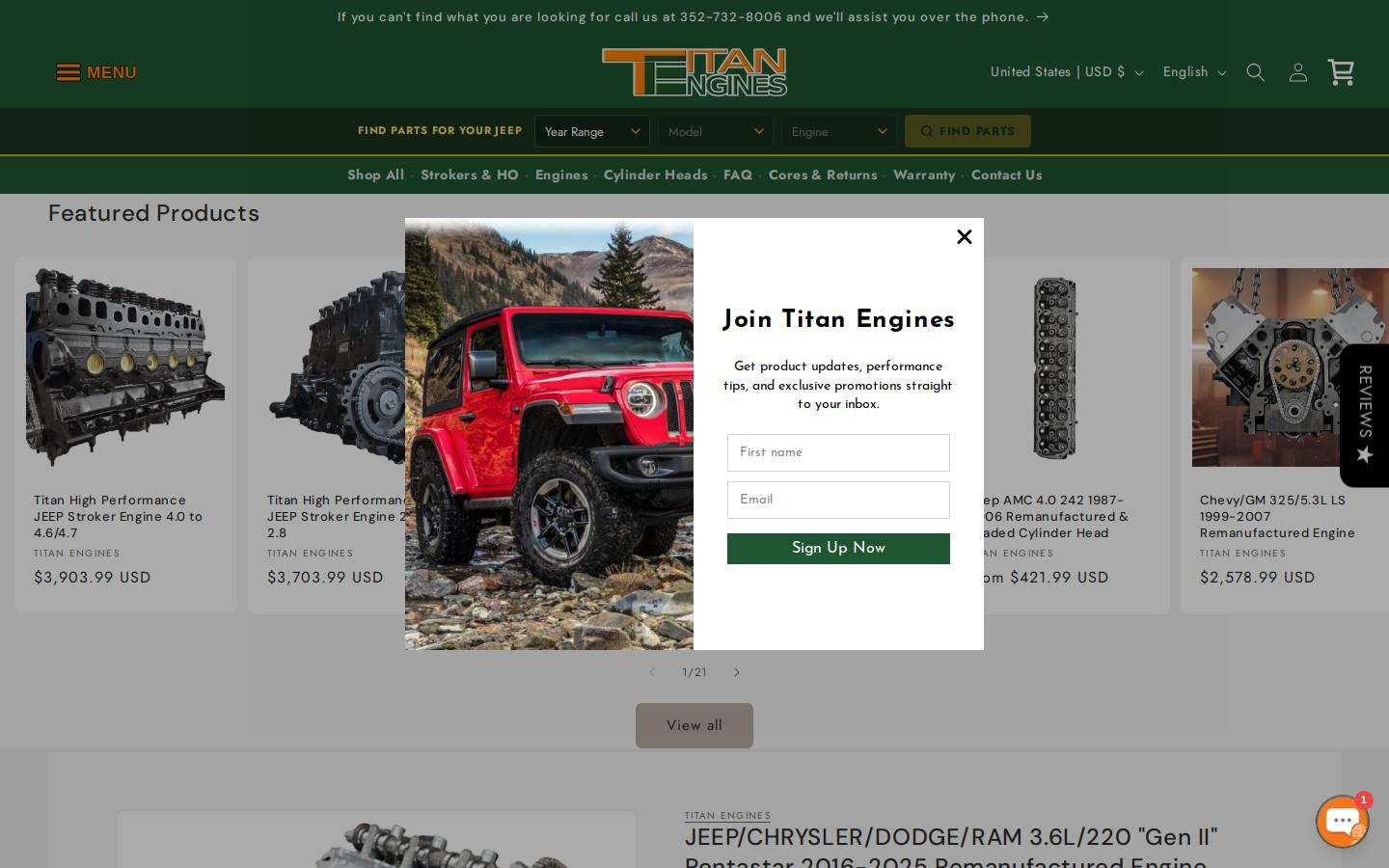 motorpartsofocala.com homepage screenshot