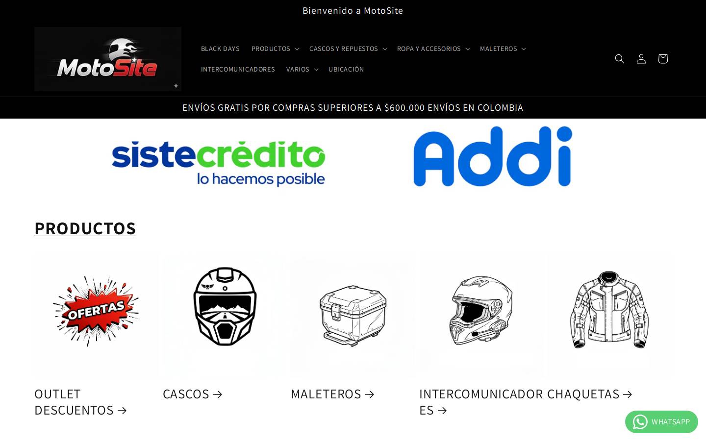 motosite.co homepage screenshot