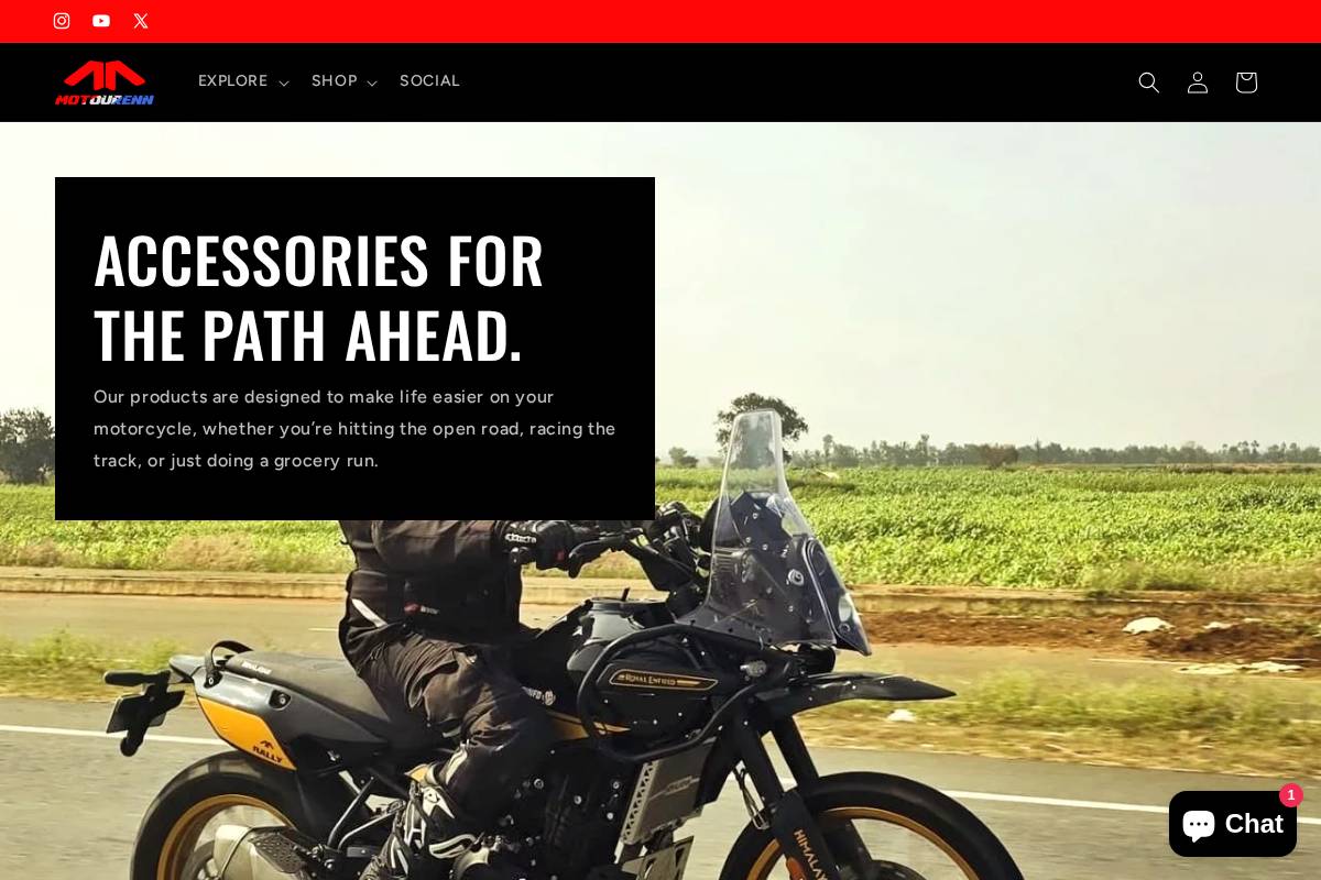 motourenn.com homepage screenshot