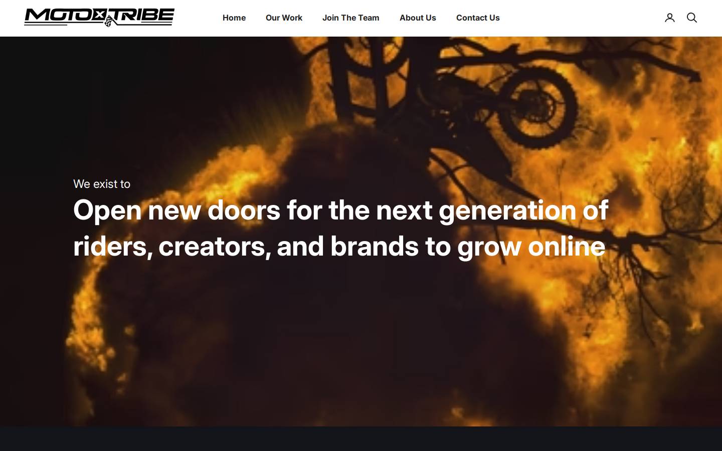 motoxtribe.com homepage screenshot