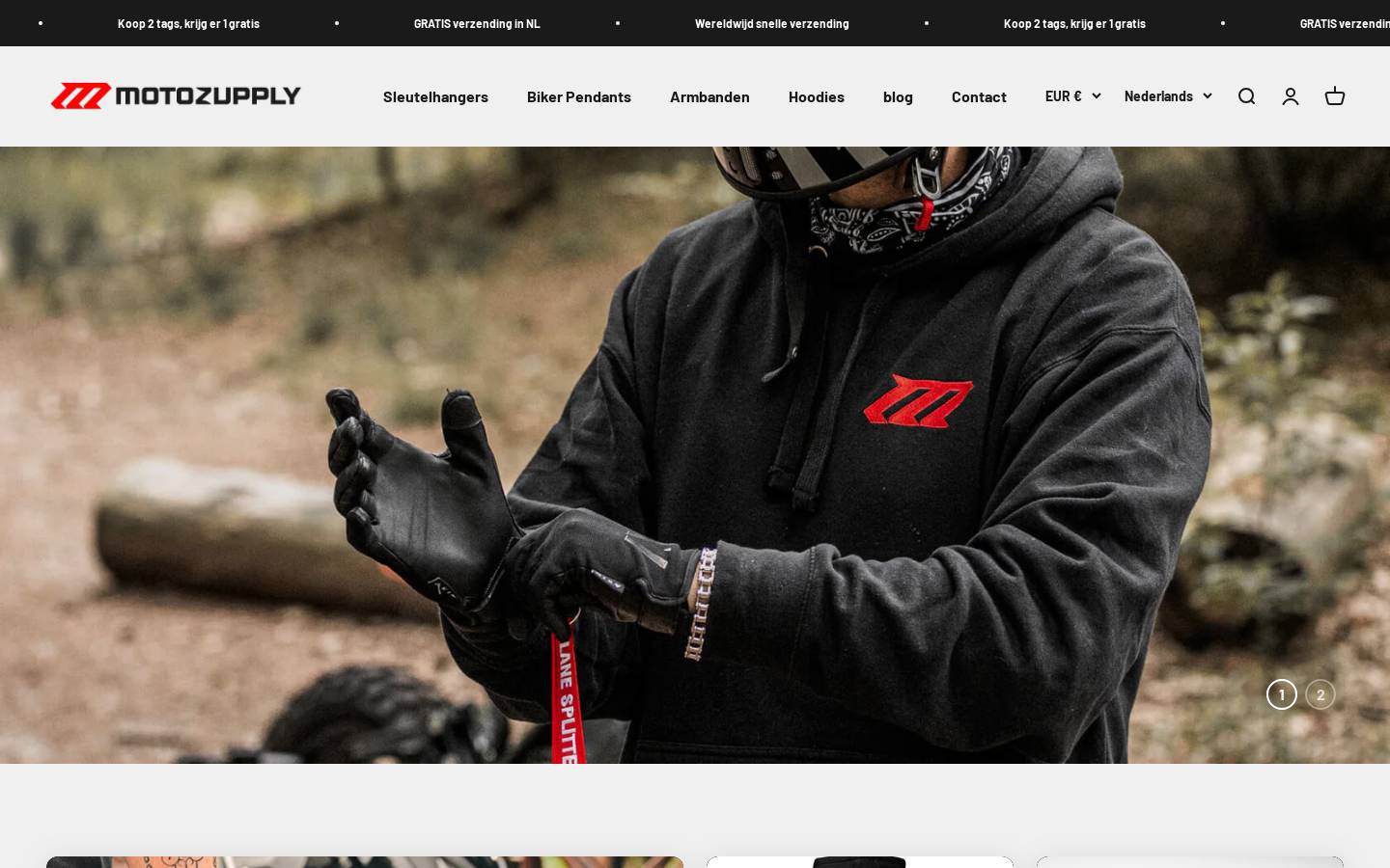 motozupply.nl homepage screenshot