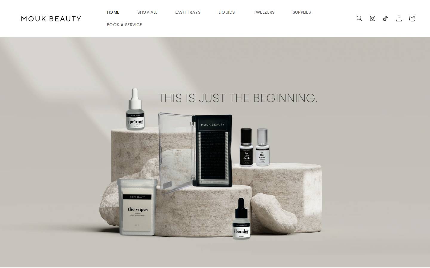 moukbeauty.com homepage screenshot
