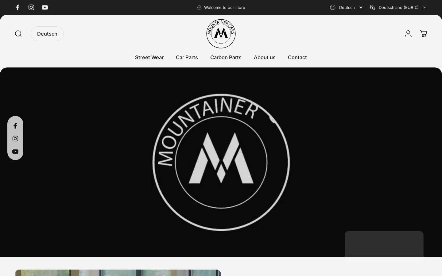 mountainercars.com homepage screenshot