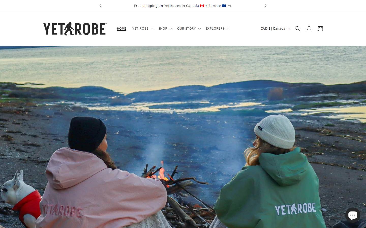 mountainlifeapparel.com homepage screenshot