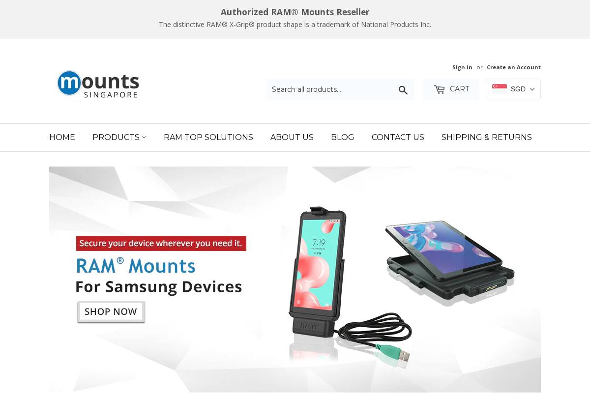 mountssingapore.net homepage screenshot