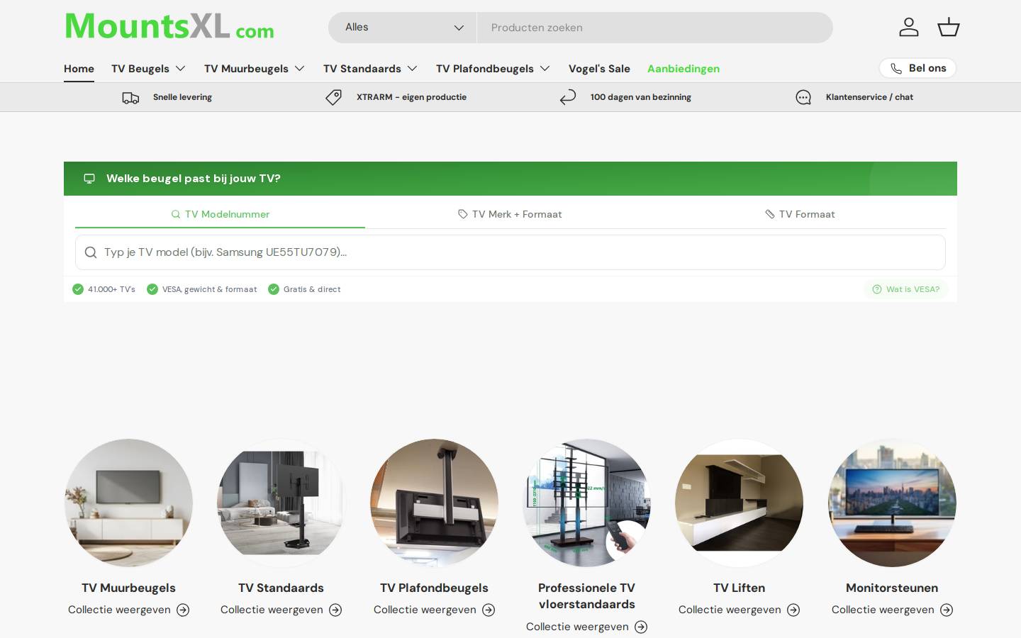 mountsxl.com homepage screenshot