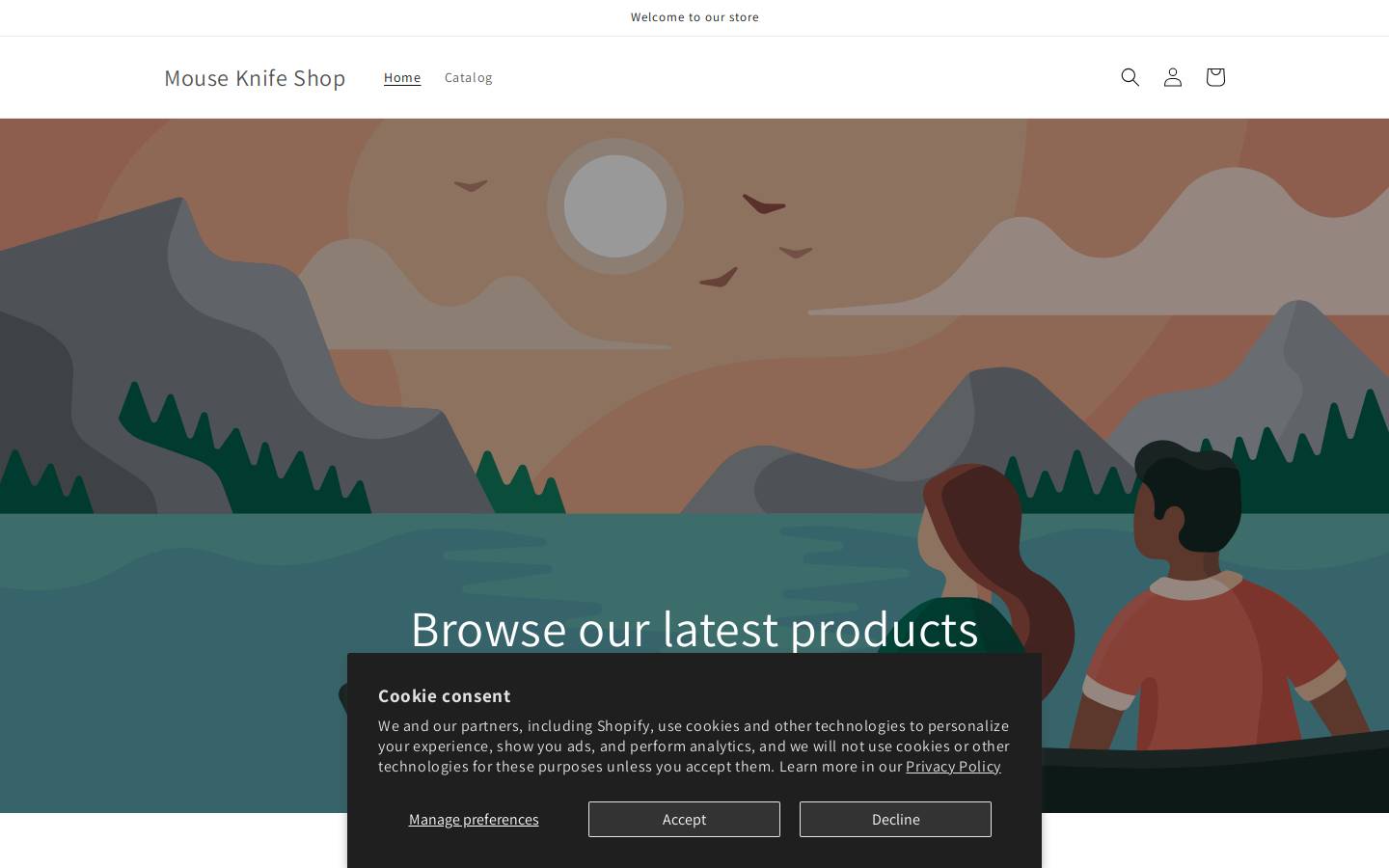mouseknife.com homepage screenshot