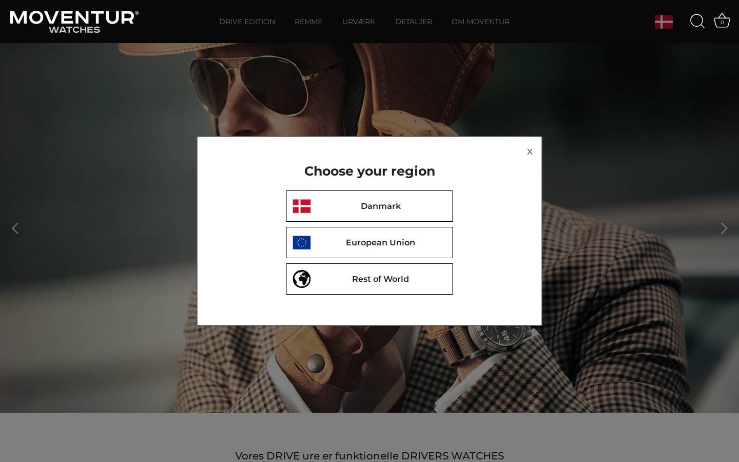 moventurwatchgroup.com homepage screenshot