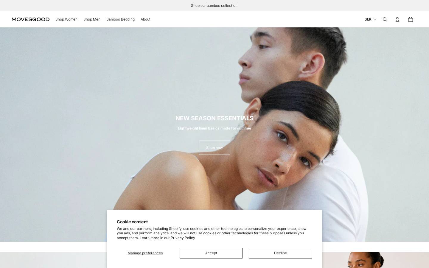 movesgood.se homepage screenshot