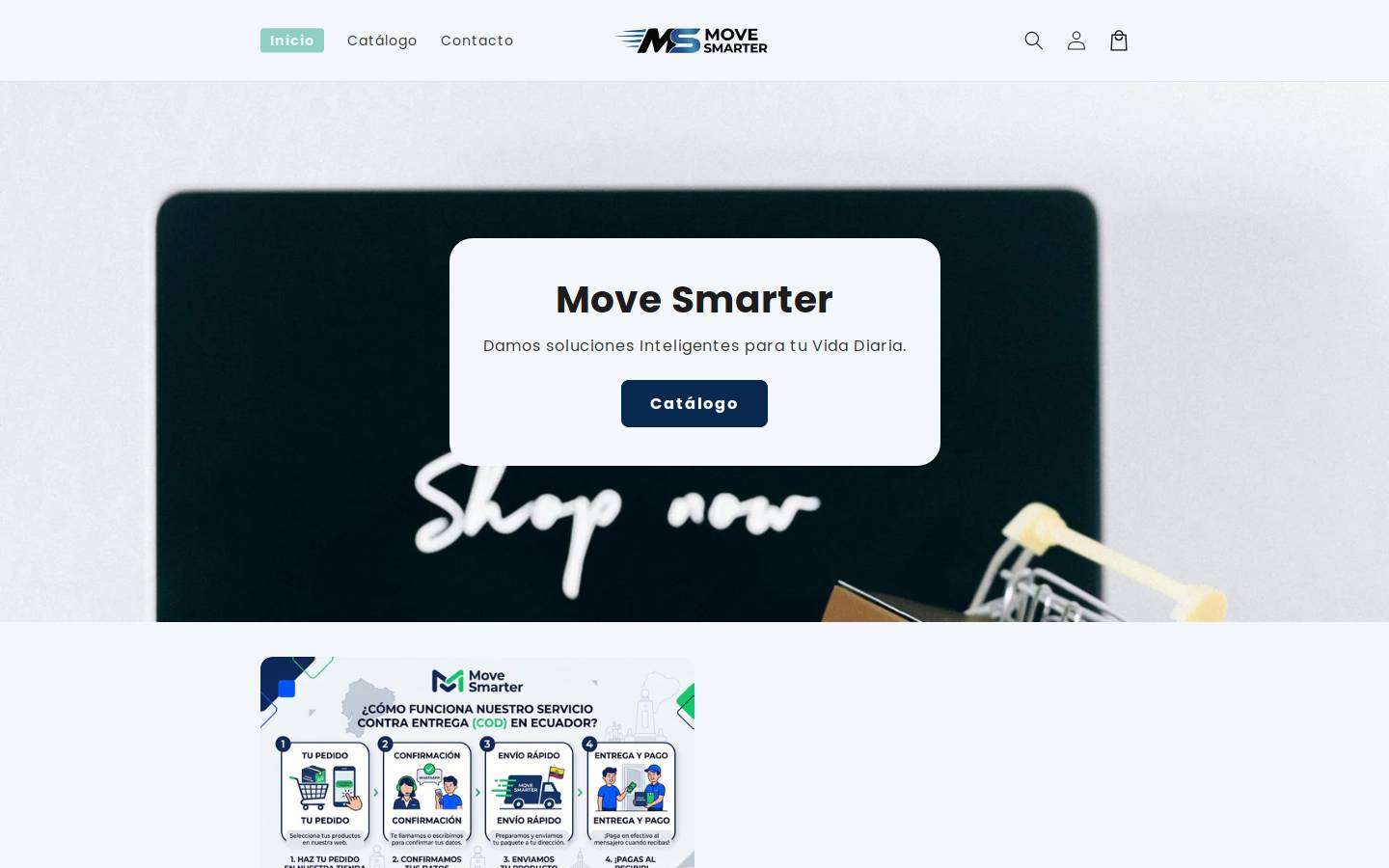 movesmarterchile.com homepage screenshot