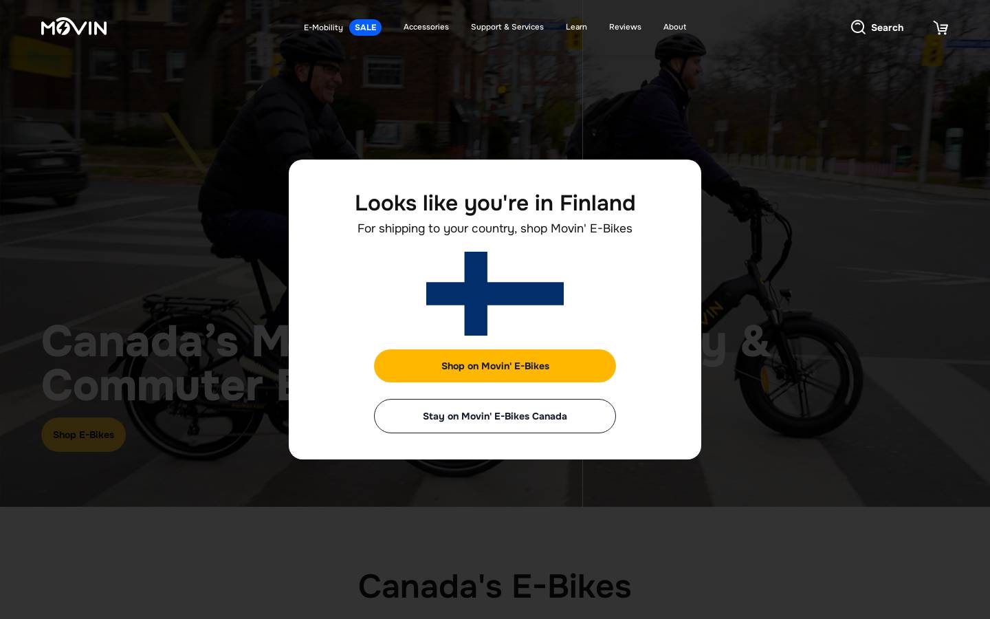 Movin' Mobilitty homepage screenshot