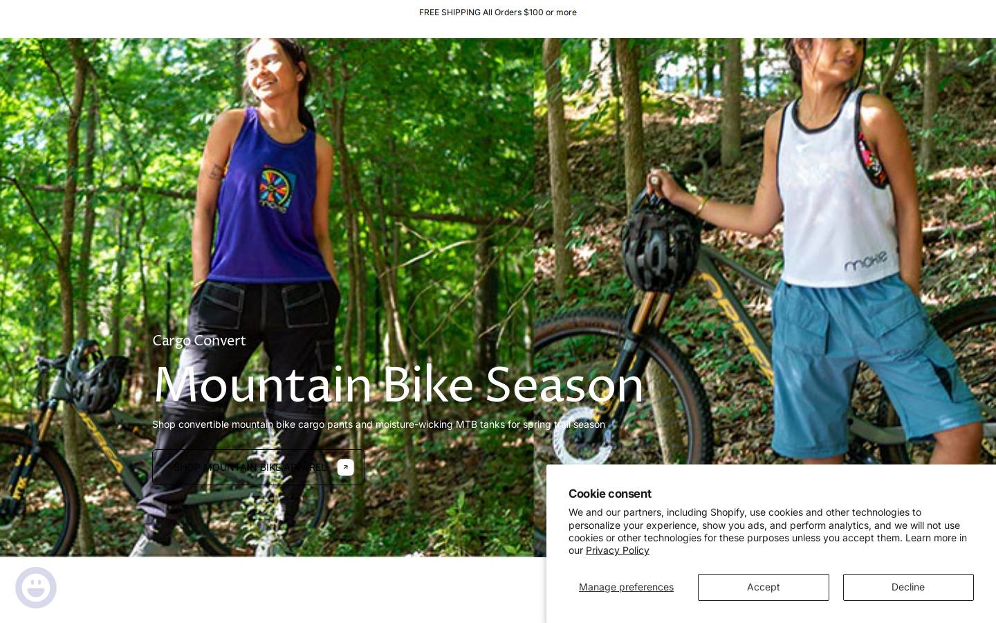 moxiecyclingcompany.com homepage screenshot
