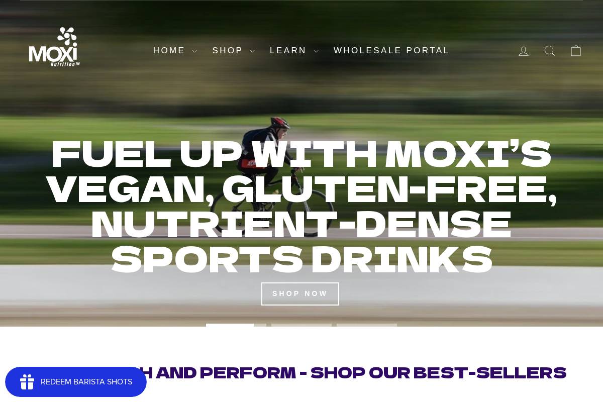 moxilife.com homepage screenshot