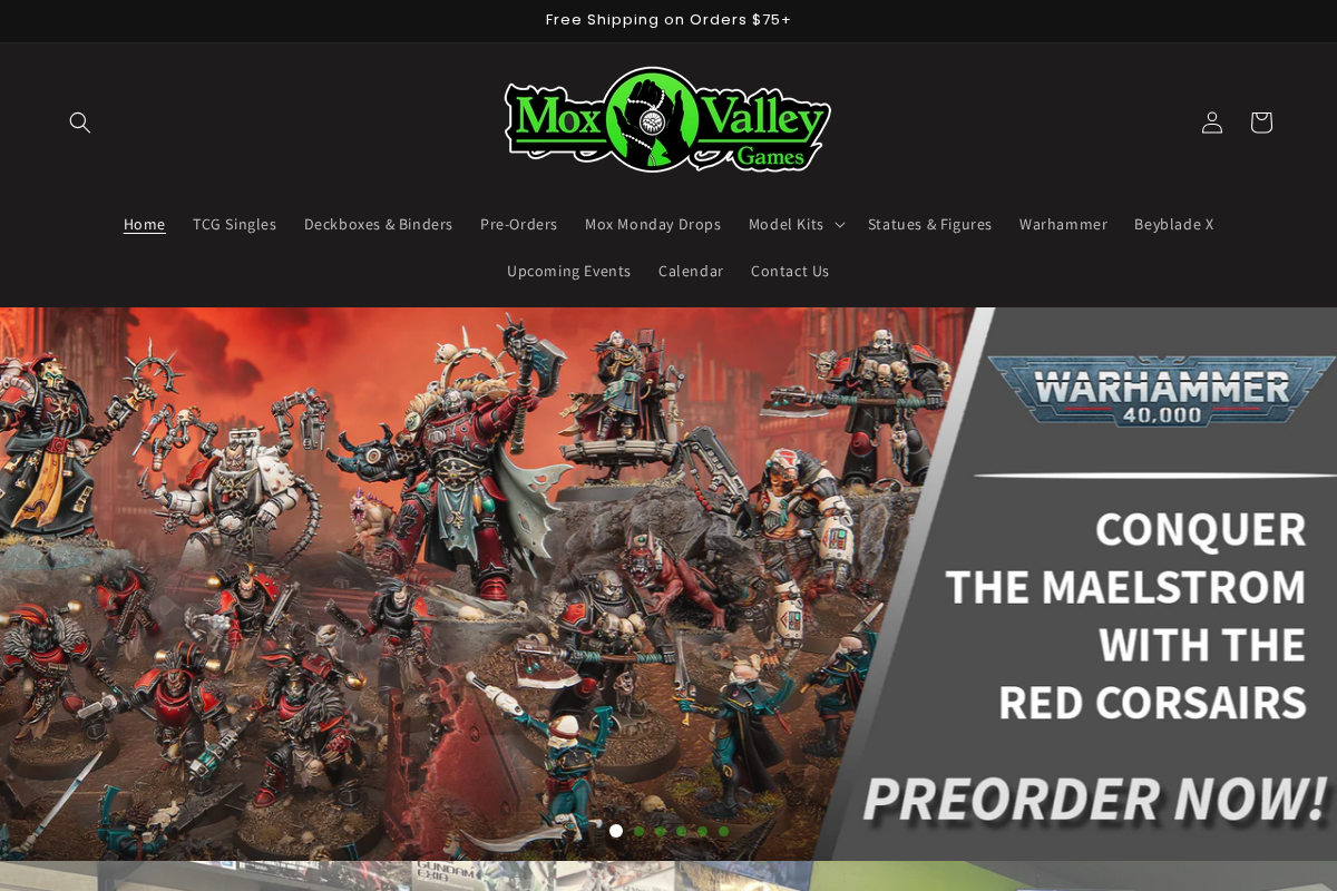 moxvalleygames.com homepage screenshot