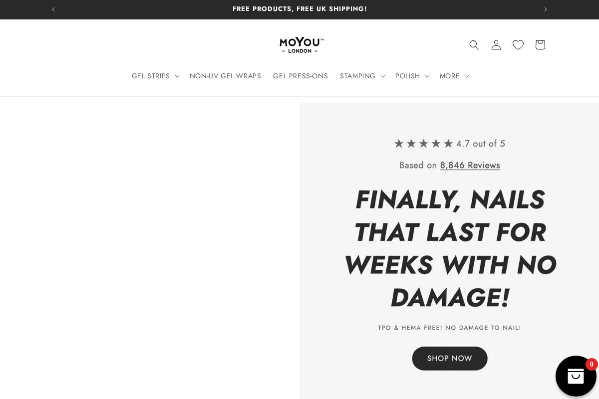 MOYOU homepage screenshot