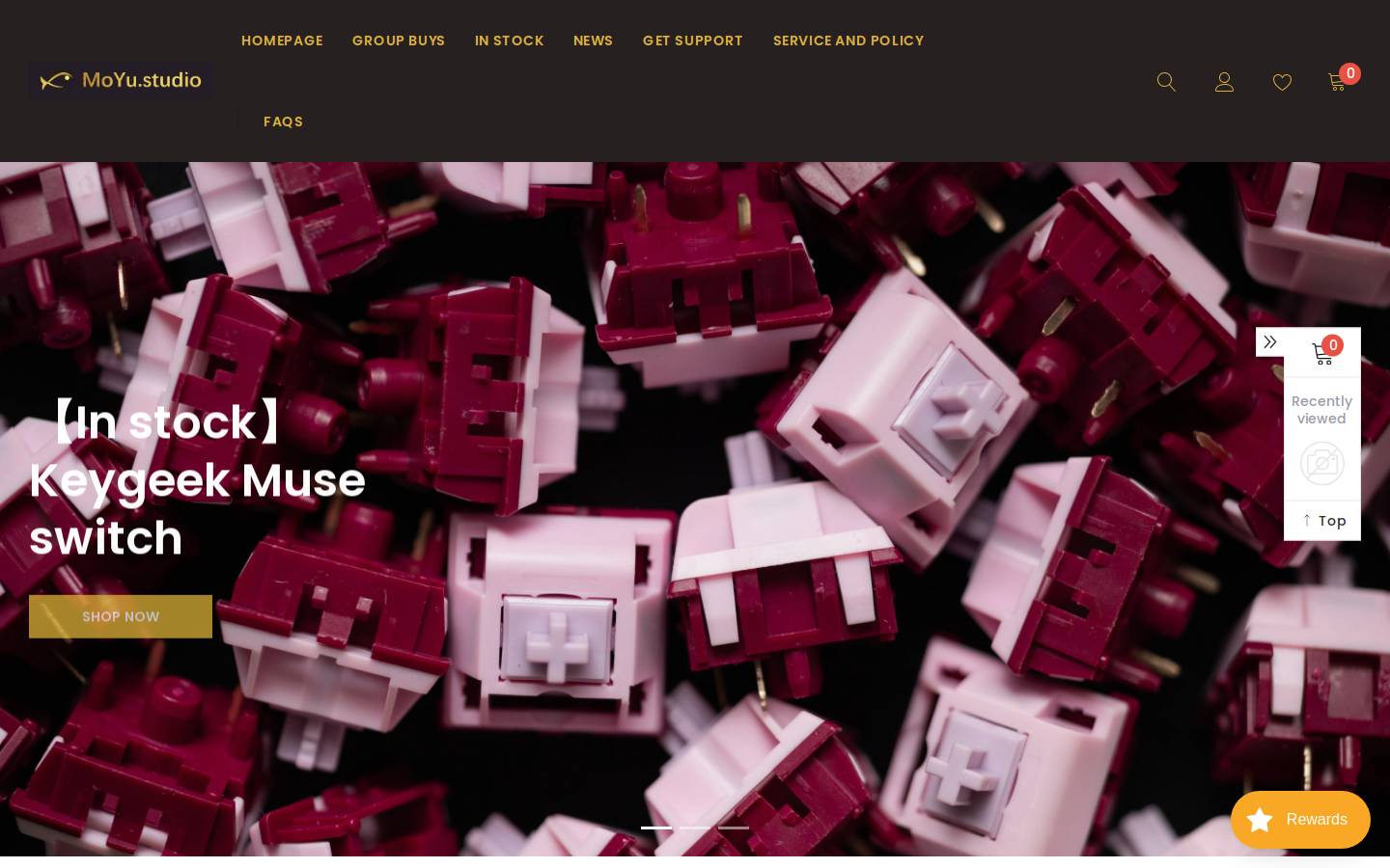 moyustudio.world homepage screenshot