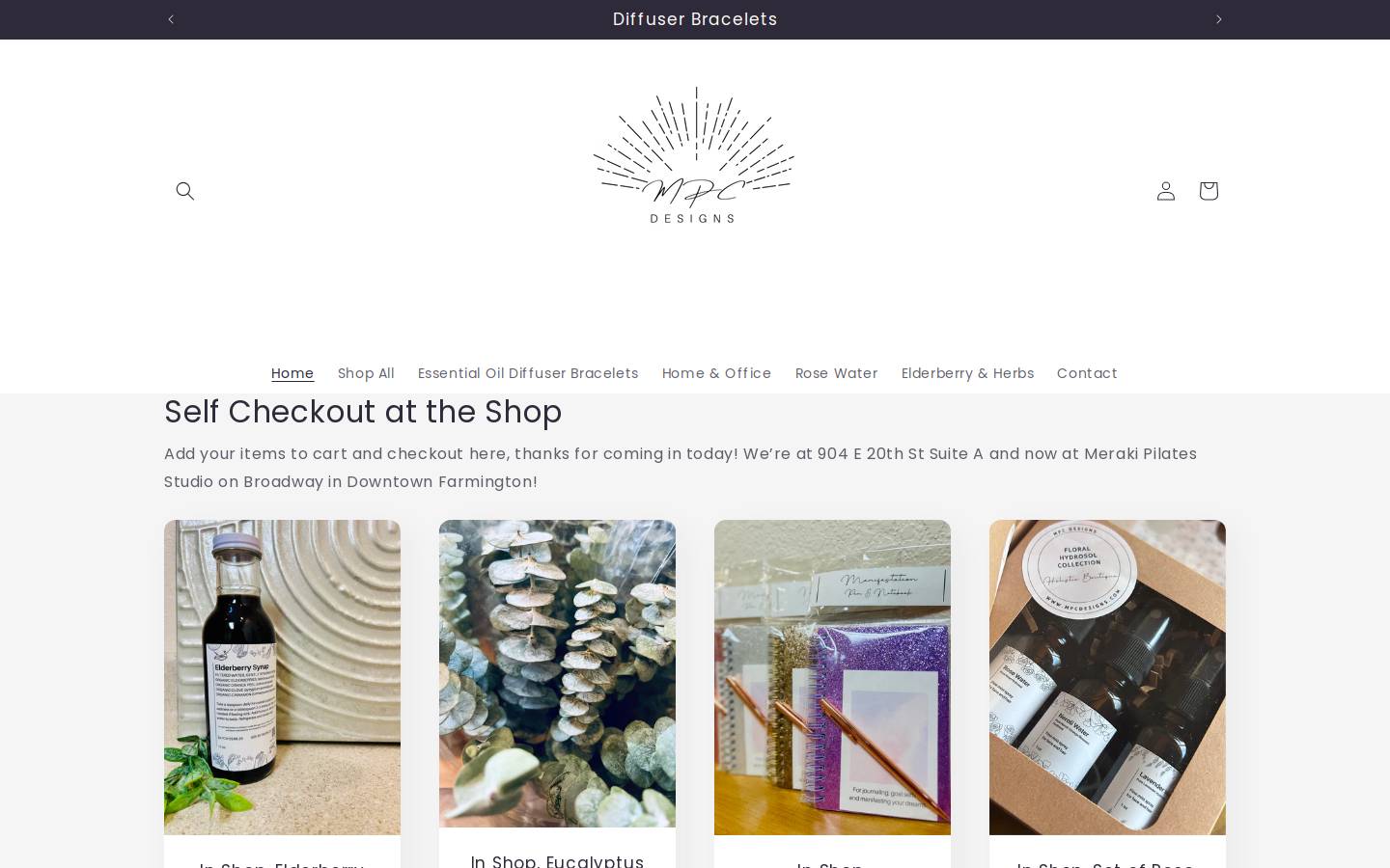 mpcdesigns.com homepage screenshot