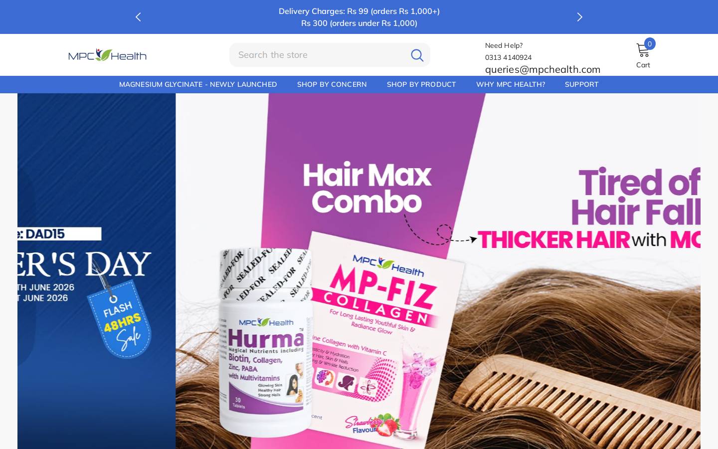 mpchealth.com homepage screenshot