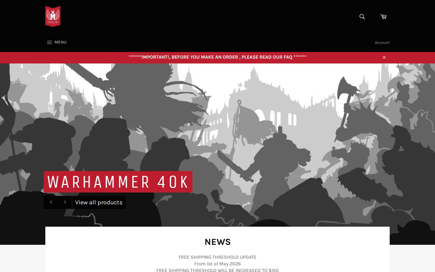 mperor.cc homepage screenshot