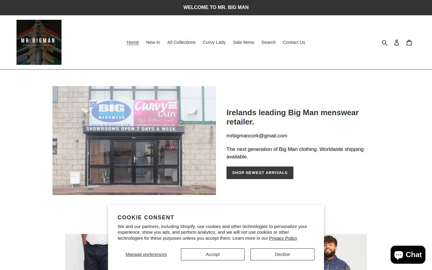 mrbigman.com homepage screenshot