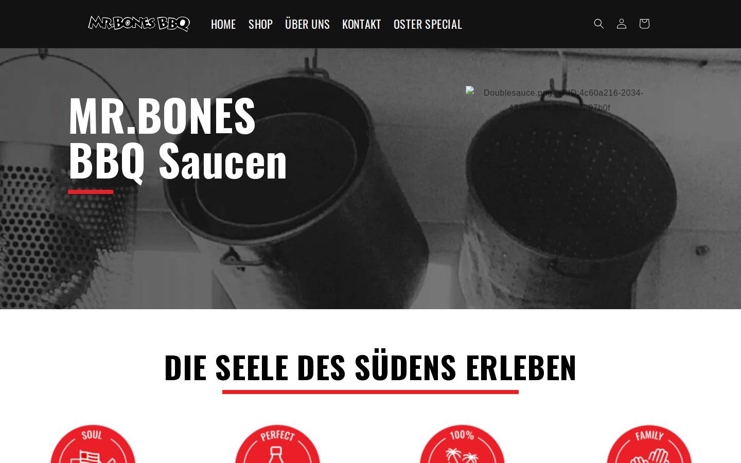 mrbones.ch homepage screenshot