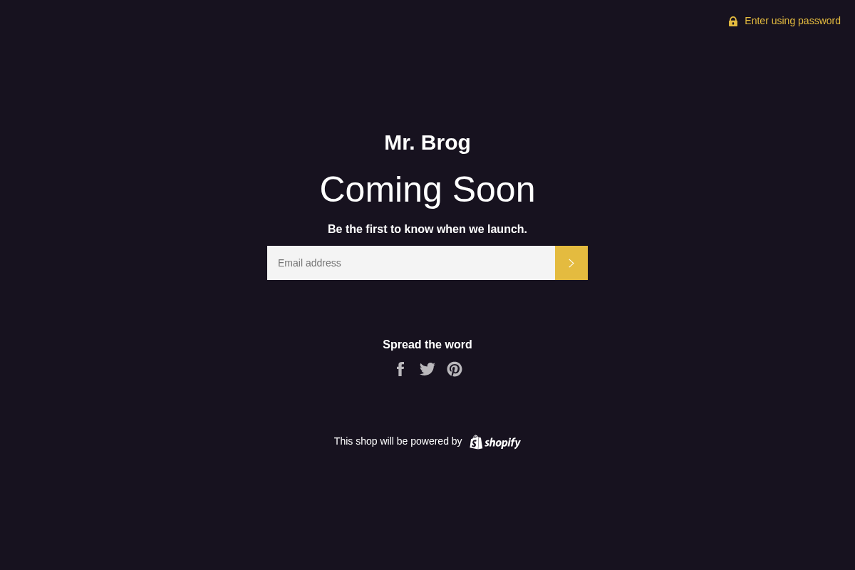 mrbrog.com homepage screenshot