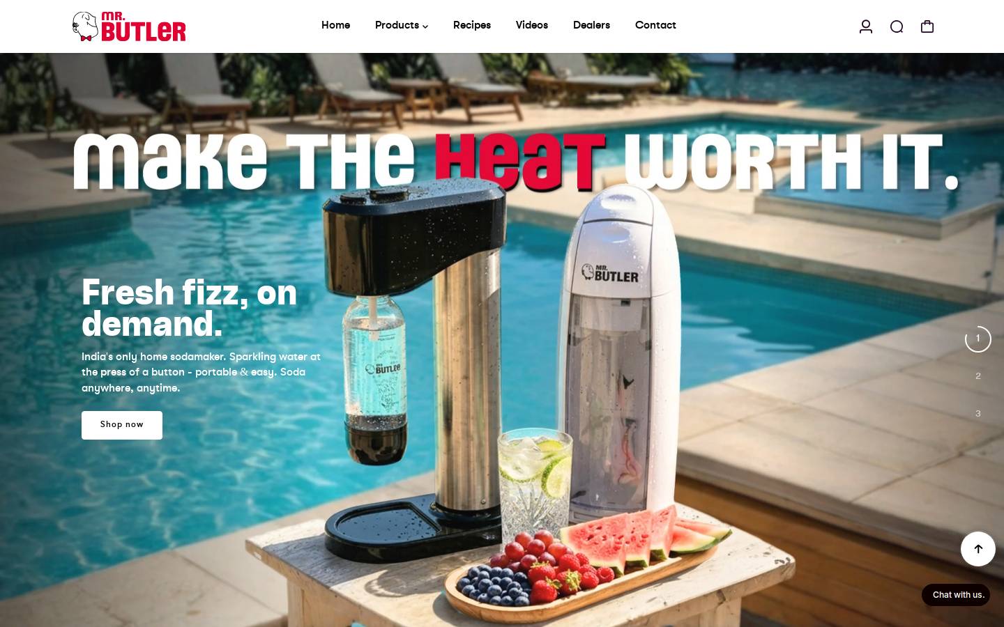 mrbutlers.com homepage screenshot